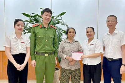 Lực lượng Công an thị trấn Hát Lót và Ngân hàng Agribank Mai Sơn kịp thời ngăn chặn vụ chuyển tiền cho đối tượng lừa đảo.