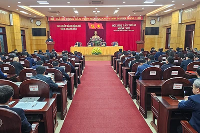 Quang cảnh hội nghị.