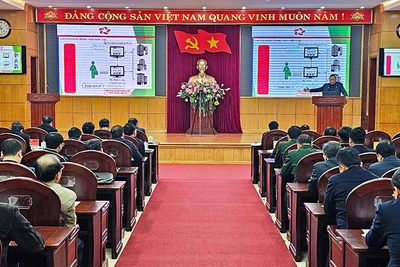 Quang cảnh hội nghị.