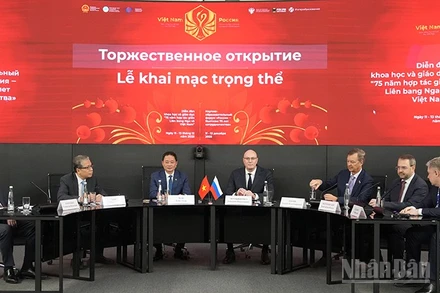 Khai mạc Diễn đàn khoa học và giáo dục “Nga-Việt: 75 năm hợp tác”.