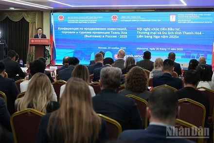 Bí thư Tỉnh ủy Thanh Hóa Nguyễn Doãn Anh phát biểu khai mạc hội nghị.