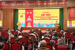 Quang cảnh buổi gặp mặt. (Ảnh: ĐỖ THOA)