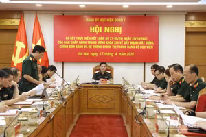 Quang cảnh hội nghị.