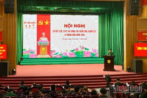 Quang cảnh hội nghị. 