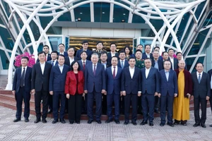 Tổng Bí thư Tô Lâm và các đại biểu. (Ảnh: TTXVN)