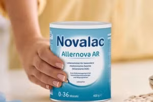Bộ Y tế cảnh báo không sử dụng sữa bột trẻ em Allernova AR có số lô 183403 do Laboratoires Novalac sản xuất. (Ảnh: Novalac)