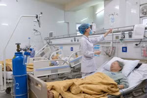Một bệnh nhân điều trị tại Bệnh viện Nội tiết Trung ương. (Ảnh minh họa)