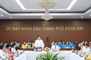 Thứ trưởng Khoa học và Công nghệ Bùi Hoàng Phương phát biểu tại sự kiện. (Ảnh: TL)