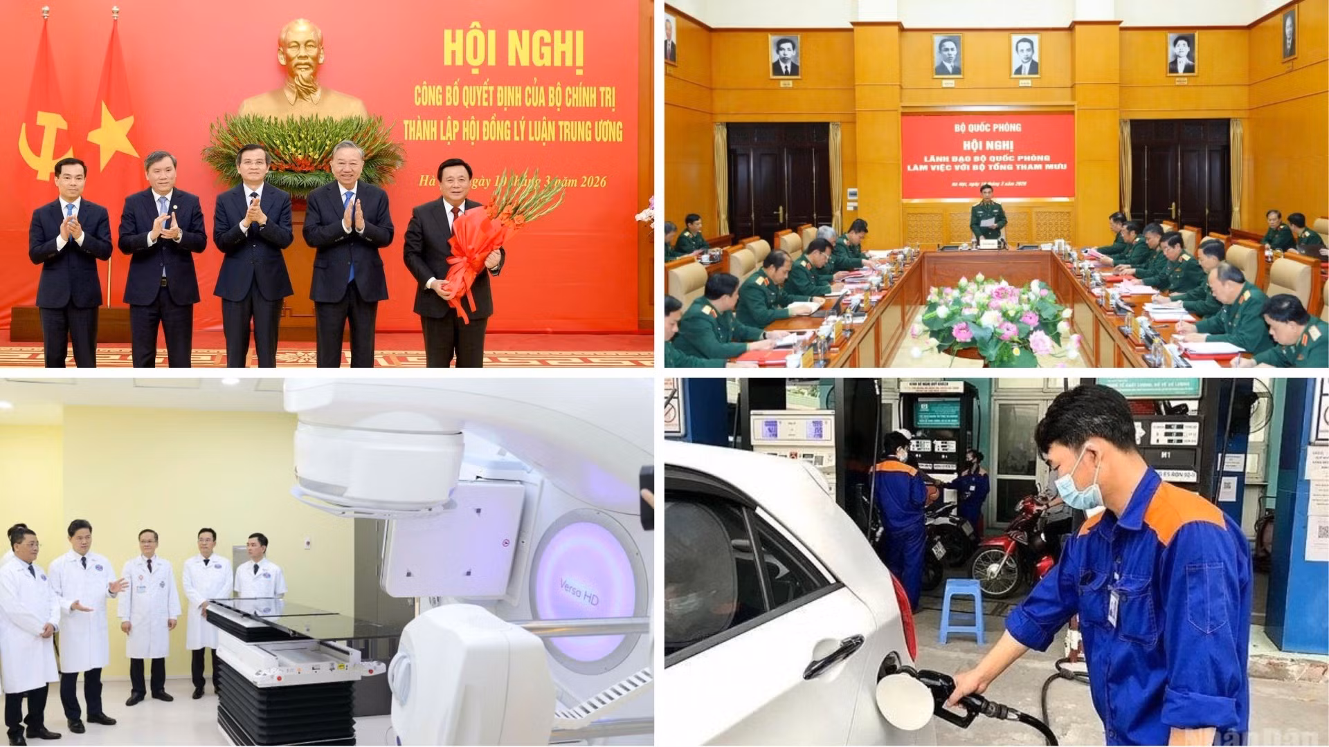 Tin nổi bật ngày 10/3: Tổng Bí thư Tô Lâm chủ trì Hội nghị công bố quyết định của Bộ Chính trị thành lập Hội đồng Lý luận Trung ương nhiệm kỳ 2026-2031; Bộ Tổng Tham mưu nâng cao năng lực nghiên cứu, dự báo, tham mưu chiến lược
