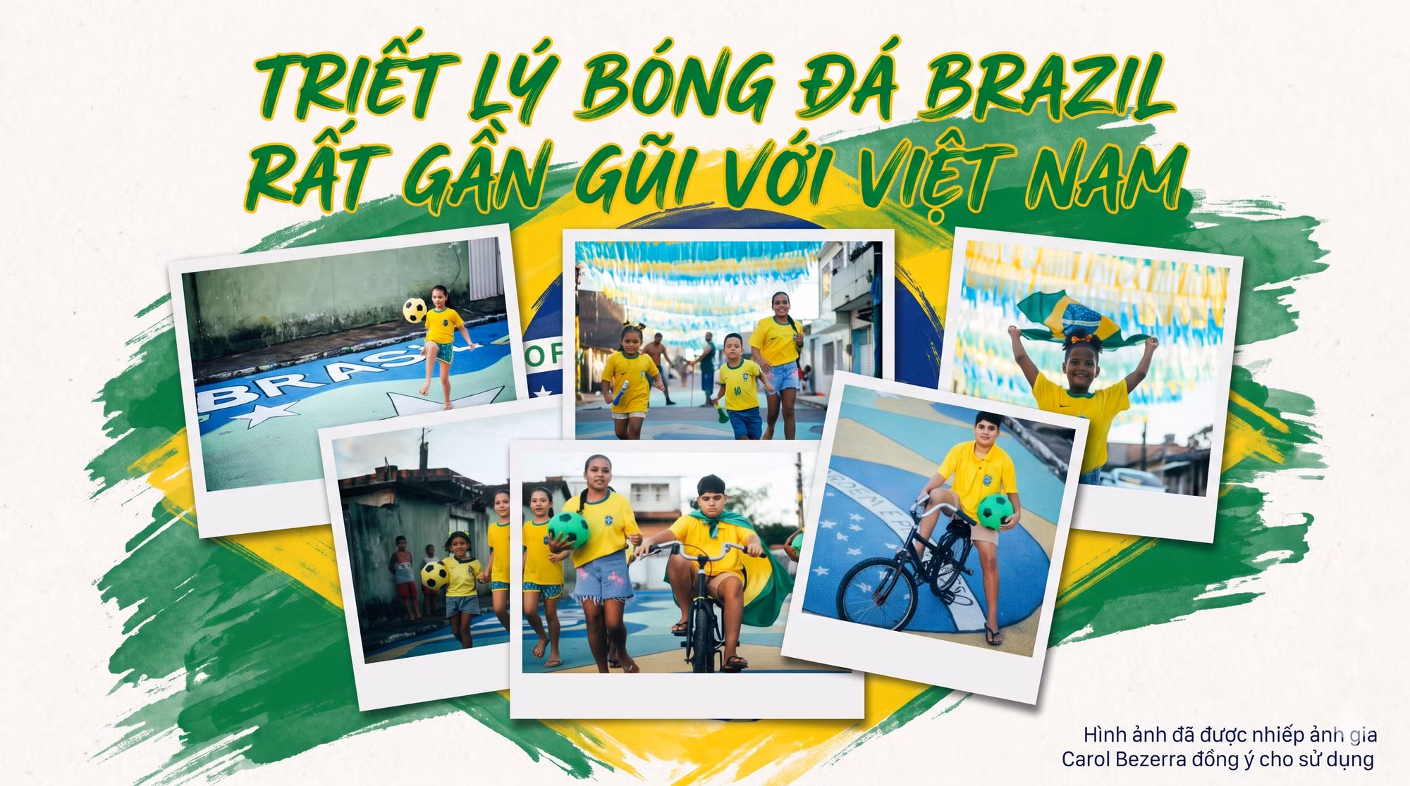 "Đối với người Brazil, mỗi trận đấu giống như một chuyến tàu lượn của cảm xúc"