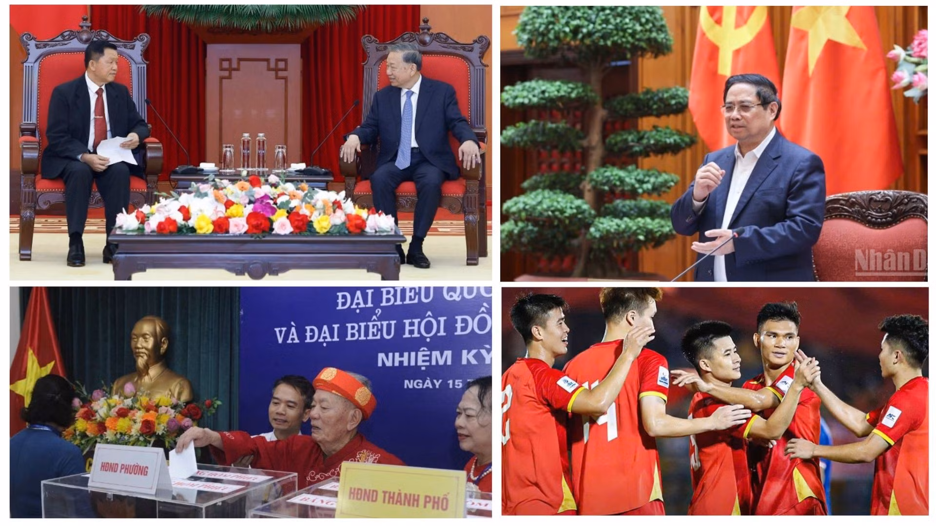 Tin nổi bật ngày 20/3: Tổng Bí thư Tô Lâm tiếp Bộ trưởng Công an Lào; Đề xuất ứng nguồn tăng thu năm 2025 cho Quỹ bình ổn giá xăng dầu