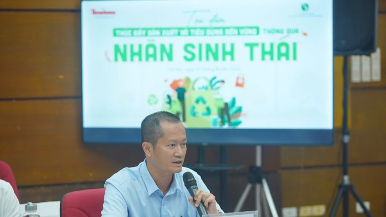 Ông Lê Hoài Nam, Phó Cục trưởng Cục Môi trường, Bộ Nông nghiệp và Môi trường phát biểu tại Tọa đàm. (Ảnh: TL) anh-3-3767.jpg