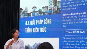 Nhiều giải pháp cải tạo cảnh quan đô thị và quản lý các tuyến phố thiết thực được các sinh viên đề xuất. (Ảnh: SIS)