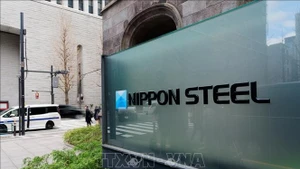 Trụ sở công ty Nippon Steel tại Tokyo, Nhật Bản. (Ảnh: THX/TTXVN)