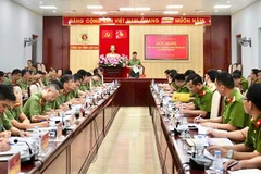 Công an tỉnh Lào Cai triển khai công tác phòng, chống bão số 3 (Wipha).