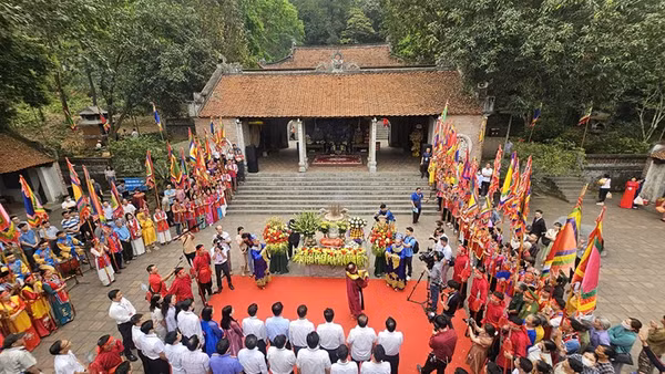 Đền thờ Bà Triệu ở xã Triệu Lộc, tỉnh Thanh Hóa.