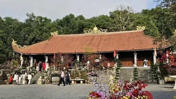 Chùa Phạm Thông ở làng Đông Sơn, tỉnh Thanh Hóa, nơi có di chỉ khảo cổ học phát lộ nền văn hóa Đông Sơn.