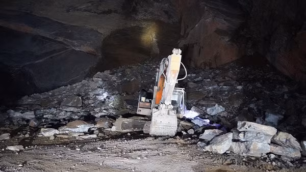 Hiện trường vụ tai nạn.