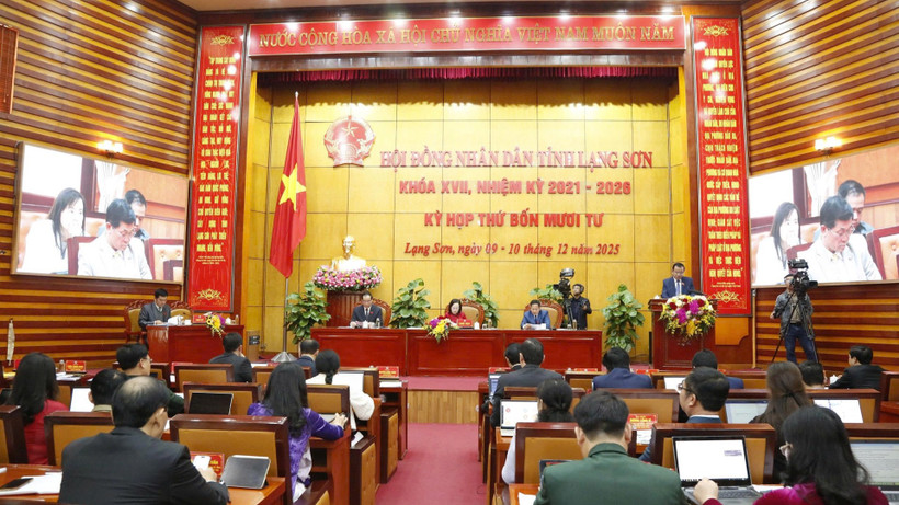 Kỳ họp thứ 44 của Hội đồng nhân dân tỉnh Lạng Sơn.