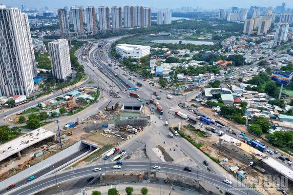 Dự án xây dựng nút giao An Phú đang được tăng tốc.