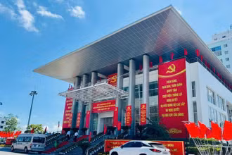 Trung tâm tổ chức Hội nghị tỉnh Quảng Ninh nơi tổ chức Đại hội Đảng bộ Ủy ban nhân dân tỉnh Quảng Ninh lần thứ I, nhiệm kỳ 2025-2030.