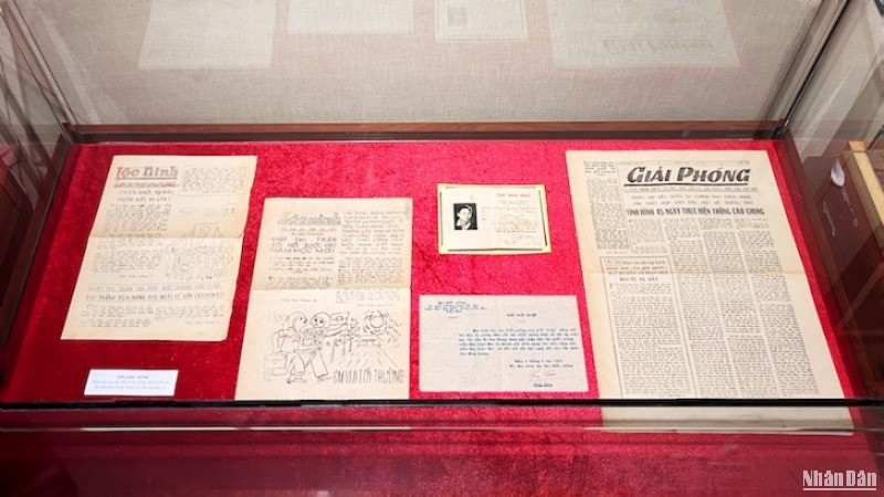 Một số bản thảo tác phẩm, bài báo trên tờ "Giải phóng" của nhà báo Kim Toàn. img-2471-3-4212.jpg