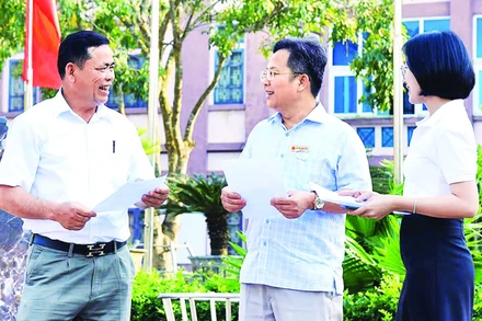 Việc lấy ý kiến của người dân được các cấp ủy đảng ở Hà Tĩnh thực hiện bài bản, góp phần nâng cao vị thế, vai trò của nhân dân trong quá trình thực hiện các nhiệm vụ phát triển.