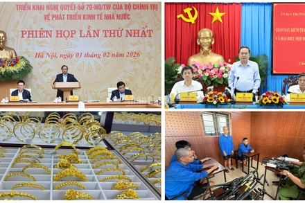 Tin nổi bật ngày 1/2: Tích cực triển khai Nghị quyết 79-NQ/TW; Chủ tịch Quốc hội Trần Thanh Mẫn kiểm tra công tác bầu cử tại Cần Thơ; Phá đường dây ma túy núp bóng thuốc lá điện tử nhắm vào học sinh, sinh viên