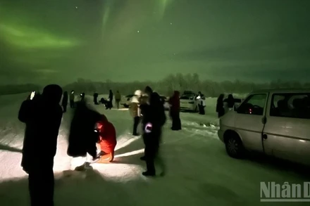 Ngày nay, Murmansk là một trong những điểm đến du lịch săn cực quang "hot" nhất ở Nga.