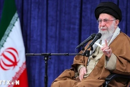 Lãnh tụ tối cao Iran Ali Khamenei. (Nguồn: IRNA/TTXVN)