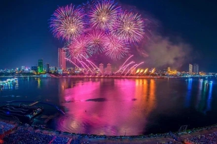 Lễ hội pháo hoa quốc tế Đà Nẵng DIFF 2025. (Ảnh: BTC)