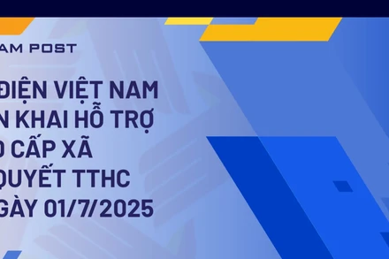 Bưu điện Việt Nam triển khai hỗ trợ UBND cấp xã giải quyết thủ tục hành chính từ ngày 1/7/2025