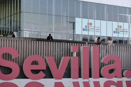 Hội nghị FFD4 được tổ chức tại Seville (Tây Ban Nha) với sự tham dự của khoảng 50 nhà lãnh đạo thế giới. (Ảnh: XINHUA)