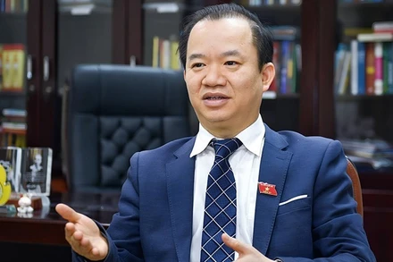 Phó Giáo sư, Tiến sĩ Bùi Hoài Sơn trong một cuộc trao đổi với báo chí. (Ảnh: TL)