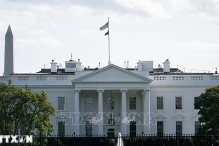 Nhà Trắng tại Washington, D.C., Mỹ. (Ảnh: THX/TTXVN)
