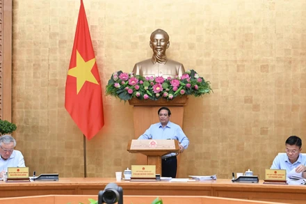 Thủ tướng Phạm Minh Chính chủ trì phiên họp Chính phủ thường kỳ tháng 7 trực tuyến với các tỉnh, thành phố trực thuộc Trung ương.