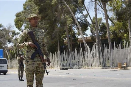 Lực lượng an ninh của Chính phủ Libya. (Ảnh minh họa: THX/TTXVN)