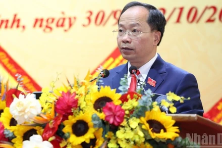 Đồng chí Nguyễn Duy Lâm, Bí thư Tỉnh ủy Hà Tĩnh.