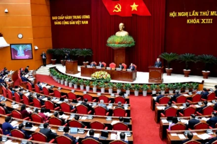 Sau Hội nghị Trung ương 11 khóa XIII, Bộ Chính trị, Ban Bí thư đã ban hành một số Kết luận chỉ đạo nhiệm vụ xây dựng tổ chức, hoạt động của đơn vị hành chính 2 cấp bảo đảm thông suốt, hiệu quả. (Ảnh: Đăng Khoa)