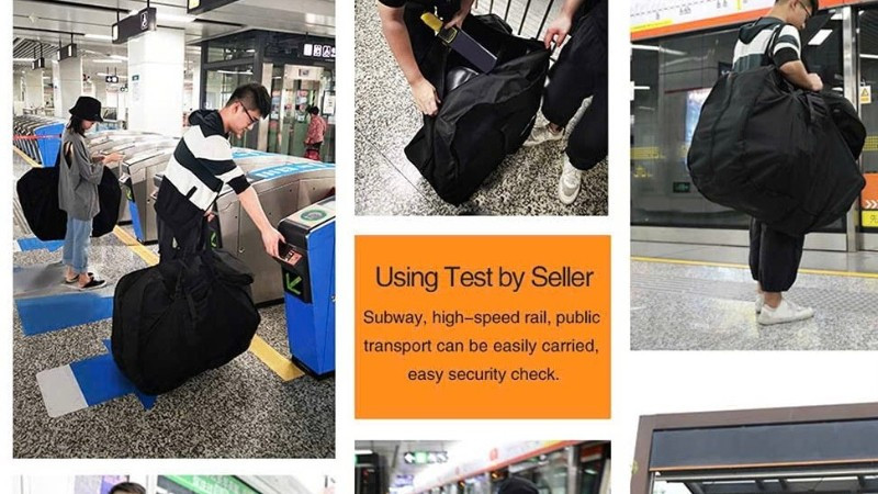 Loại xe đạp nhỏ gọn hành khách được mang lên tàu Metro. (Ảnh: HURC1)