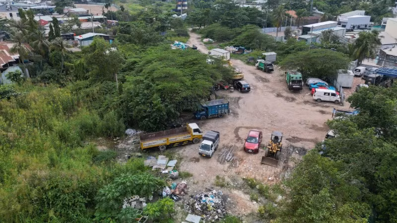 Công tác đền bù, giải phóng mặt bằng dự án Vành đai 2 Thành phố Hồ Chí Minh đang được đẩy nhanh tiến độ. (Ảnh: QUÝ HIỀN)