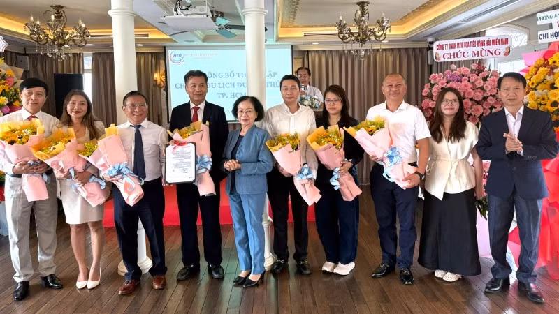 Chi hội du lịch đường thủy Thành phố Hồ Chí Minh được thành lập nhằm thúc đẩy liên kết ngành, nâng tầm vị thế cho ngành du lịch và khai thác hiệu quả giá trị sông nước của thành phố. (Ảnh: QUÝ HIỀN)