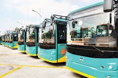 Hệ thống xe buýt điện kết nối tuyến Metro Bến Thành-Suối Tiên.