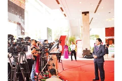 Bí thư Tỉnh ủy Tây Ninh Nguyễn Văn Quyết trả lời báo chí về chương trình hành động nhiệm kỳ 2025-2030.