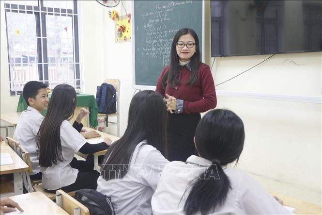 Luật Nhà giáo là hành lang pháp lý quan trọng, kiến tạo các chính sách đầy đủ và tốt hơn để nhà giáo yên tâm công tác và cống hiến với nghề. (Ảnh minh họa: TTXVN) Luật Nhà giáo là hành lang pháp lý quan trọng, kiến tạo các chính sách đầy đủ và tốt hơn để nhà giáo yên tâm công tác và cống hiến với nghề. (Ảnh minh họa: TTXVN)