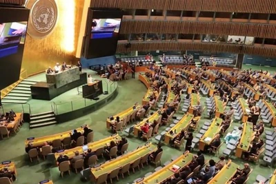 Chiều 9/9, tức rạng sáng 10/9 theo giờ Việt Nam, Đại hội đồng Liên hợp quốc Khóa 80 chính thức khai mạc tại trụ sở Liên hợp quốc ở thành phố New York (Hoa Kỳ).