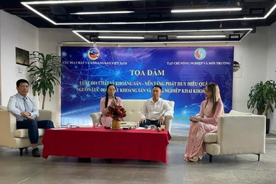 Tạp chí Nông nghiệp và Môi trường phối hợp với Cục Địa chất và Khoáng sản Việt Nam tổ chức Tọa đàm.