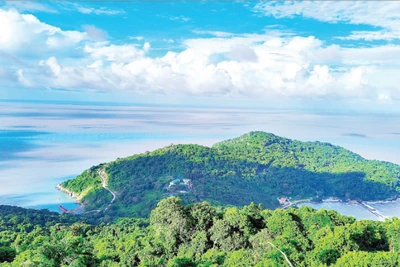 Cụm đảo Hòn Khoai sở hữu vị thế “độc nhất vô nhị” bao quát cả một vùng biển bao la.