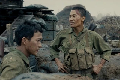 Cảnh trong phim “Mưa đỏ”. (Ảnh: Đoàn phim cung cấp)