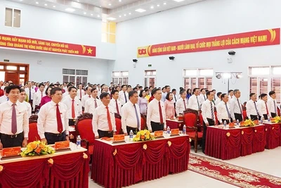 Đại biểu tham dự Đại hội.